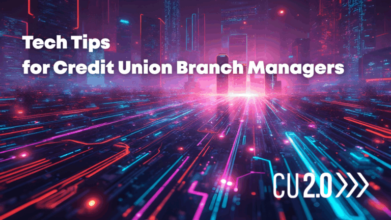 ai and tech tips for credit union branch managers