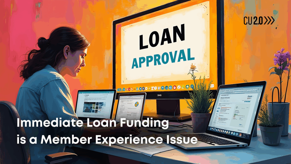 immediate loan funding credit union member experience with valiify